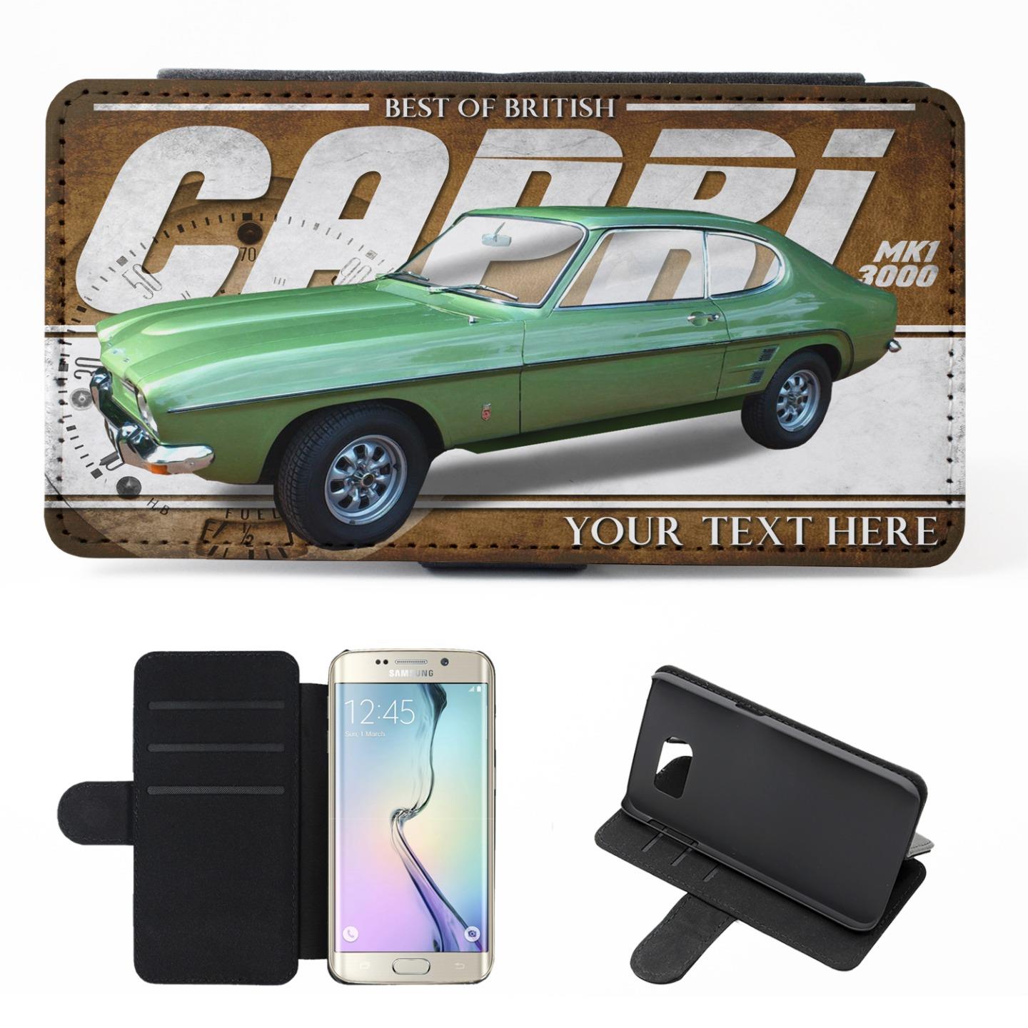 Personalised Ford Capri Mk1 Samsung Galaxy Classic Car Flip Phone Case Cl07 Ebay