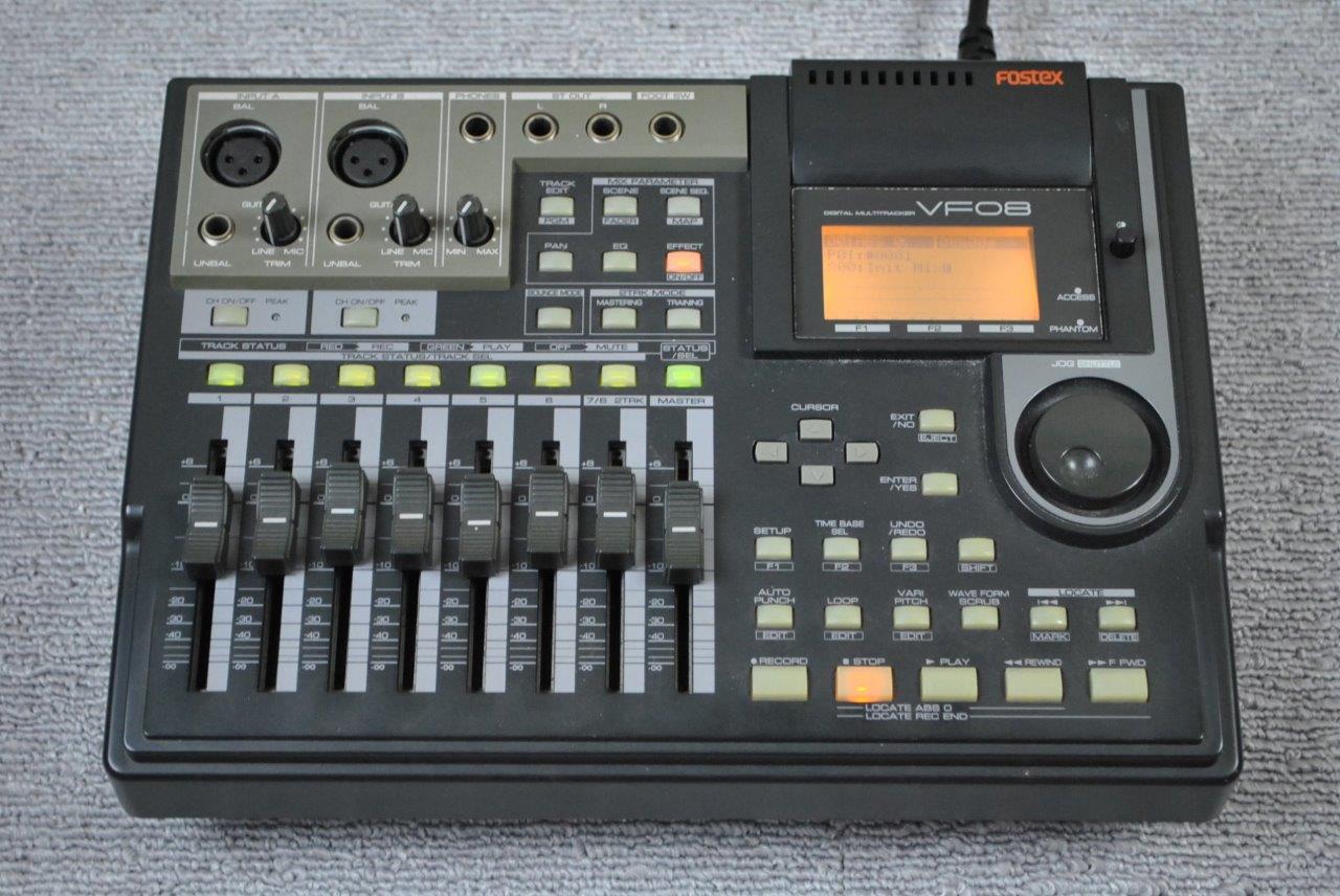 Fostex VF08 Digital Multitrack Recorder 8track 10.2GB eBay