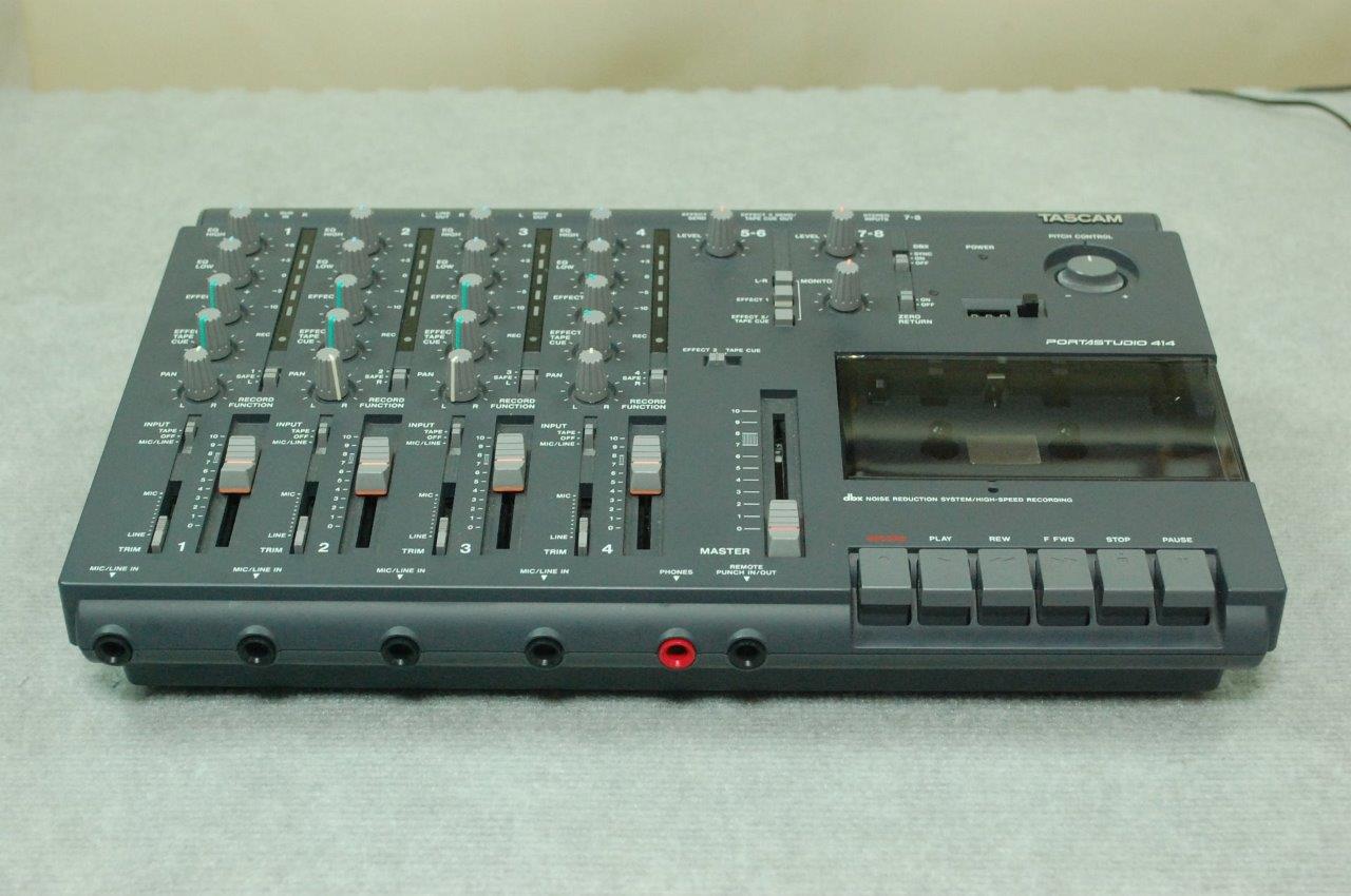 Tascam PortaStudio 414 Multitrack Cassette Tape Recorder 4 track Analog