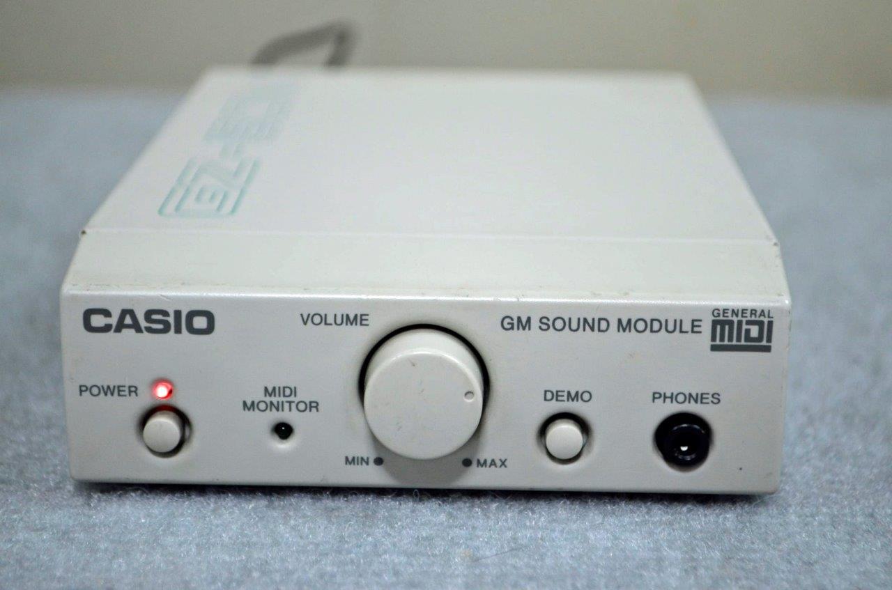 Casio GZ50M GM MIDI SOUND MODULE made in japan General Midi eBay