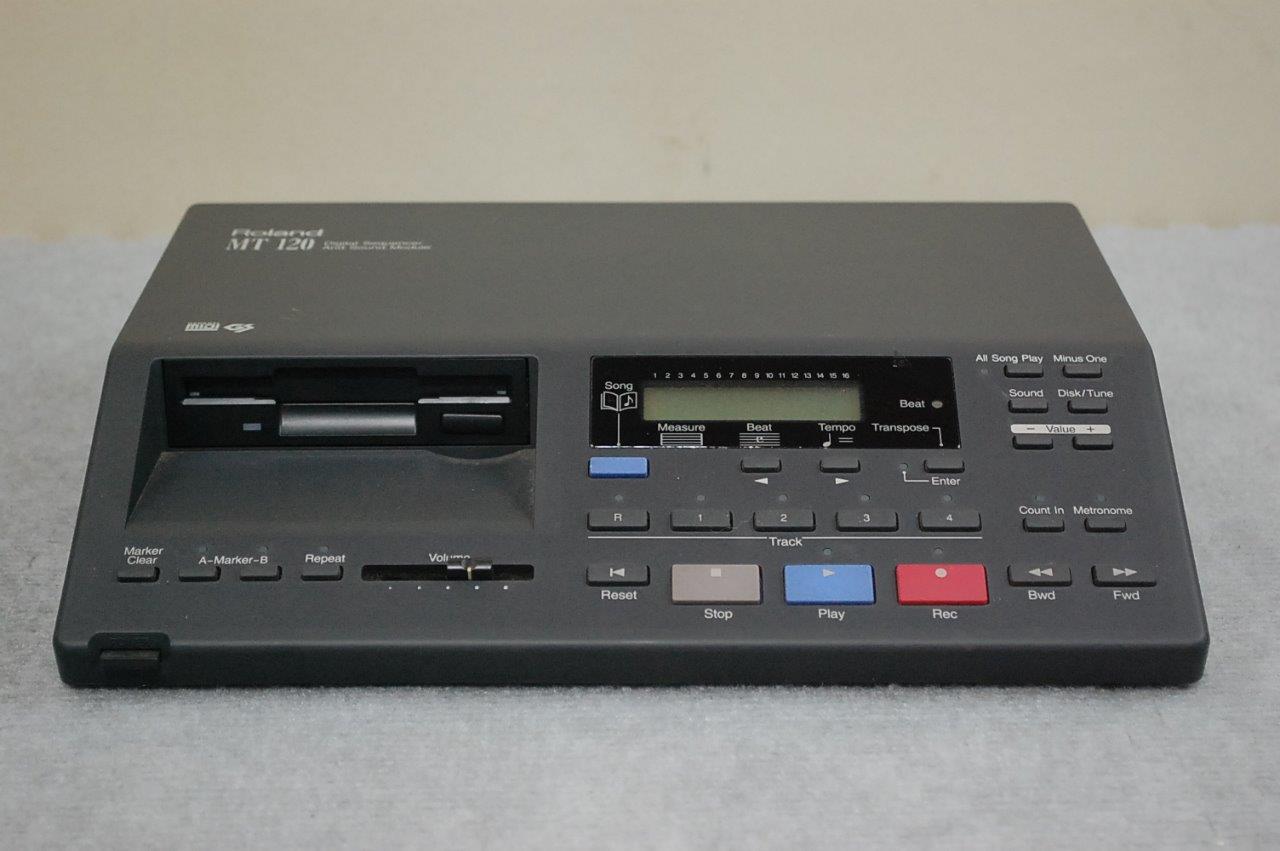 Roland MT120 Digital Sequencer MIDI Sound Module made in Japan Vintage