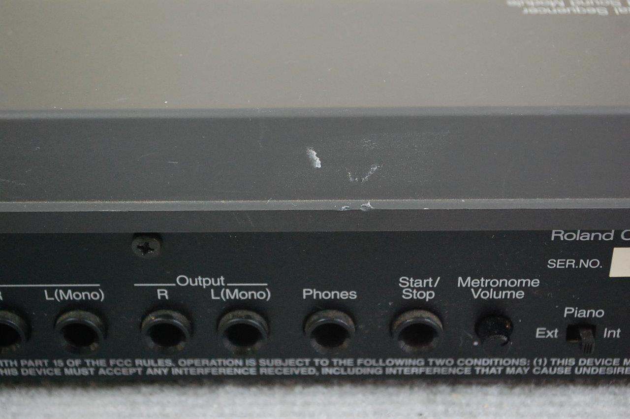 Roland MT120 Digital Sequencer MIDI Sound Module made in Japan Vintage