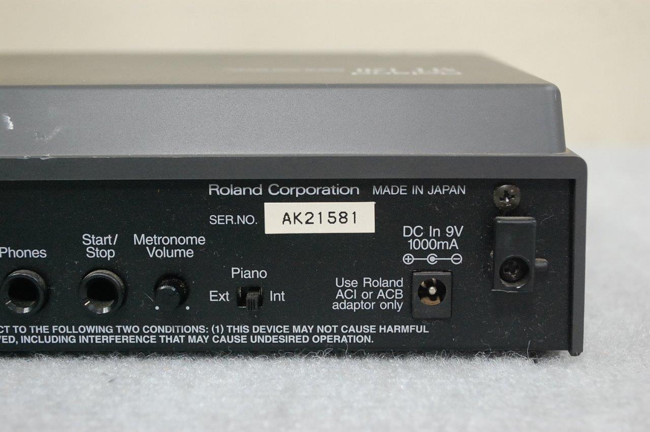 Roland MT120 Digital Sequencer MIDI Sound Module made in Japan Vintage