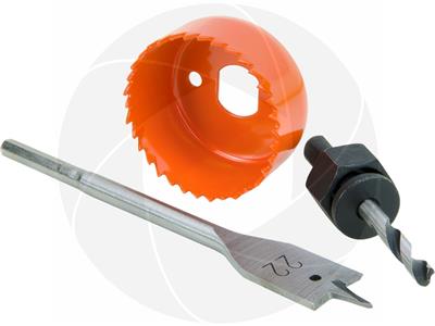 Bi-Metal Hole Saw door lock installation kit Hole Cutter 25mm 54mm