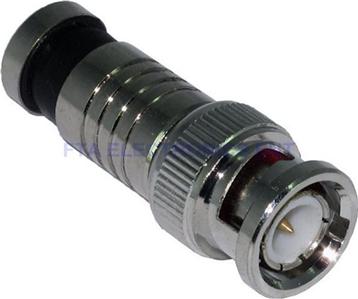 20Pcs RG59 BNC Weatherproof Sealed Compression Connectors CCTV Camera DVR
