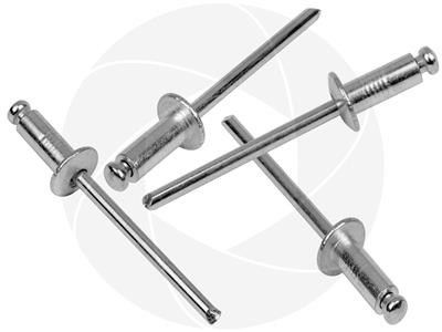 500 PIECES 4X15MM CSC BLIND POP RIVETS-4015 951883393 Tp