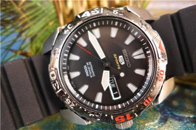 SEIKO セイコー 5スポーツ 4R36-00P0 自動巻き ブラック ☆SEIKO SEIKO5 SPORTS SRPD63K 4R36-07G0 24Jewels Black From
