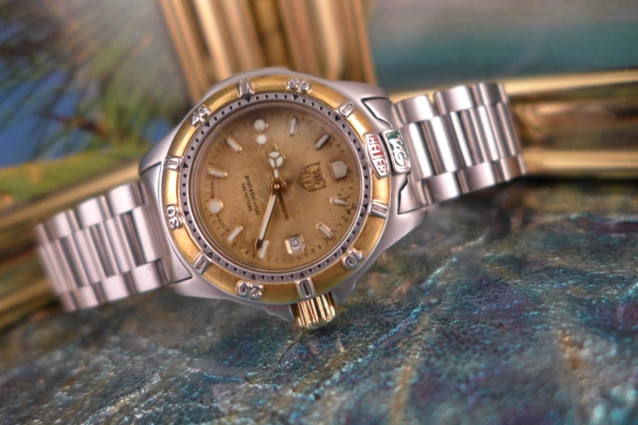 Beautiful Classic Ladies Tag Heuer Professional SS Quartz Watch