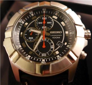 ベルニョロ Sporty, 47mm Seiko Chronograph with date 7T92 0NJ0 serial