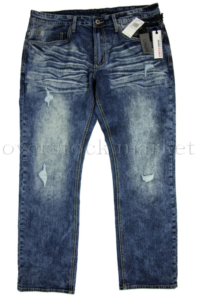 NEW MENS BUFFALO DAVID BITTON ASH-X BASIC SLIM STRETCH JEANS VARIETY! $109