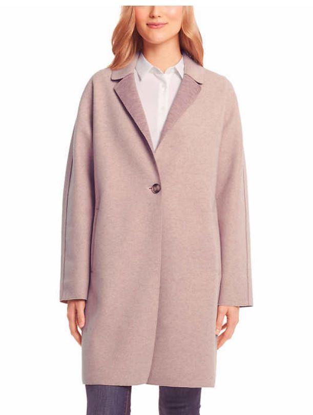 open front overcoat