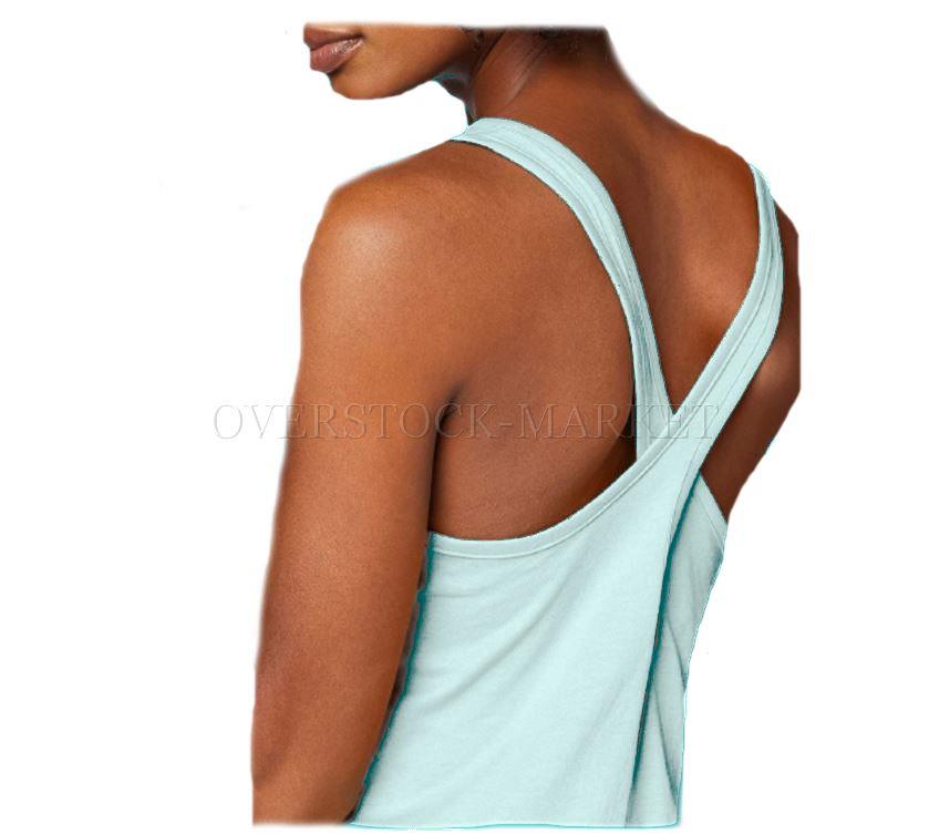 NEW! WOMEN'S UNDER ARMOUR SPORT HEAT GEAR CROSS BACK TANK! STYLE 1342687  VARIETY