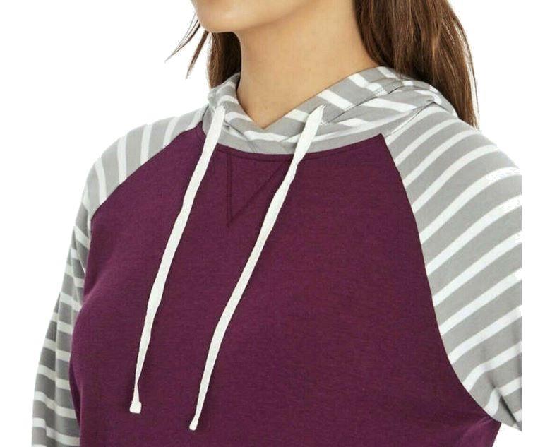 Orvis Women's Cozy Hooded Pullover Seafoam m Orvis Women\u0027s Color Block Cozy Hooded Pullover Sweatshirt Purple Size Small