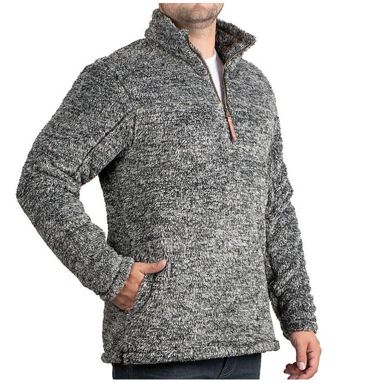 NEW MENS MEMBERS MARK 1 4 ZIP SUPER SOFT FLEECE ALPINE SHERPA PULLOVER VARIETY eBay