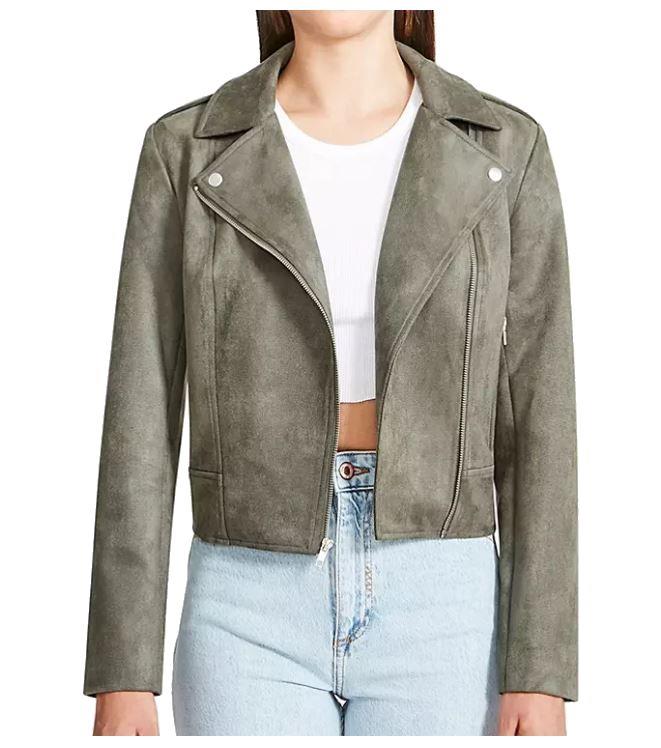 Online BB Dakota: Suede Lightweight Jacket