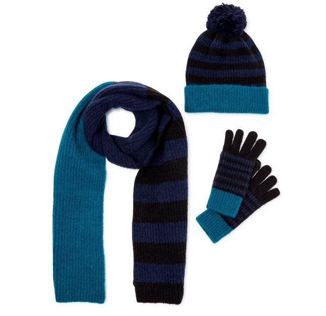 NEW! WOMEN'S C. WONDER 3 PIECE HAT, GLOVE, SCARF SET! ONE SIZE! VARIETY SZ/CLR