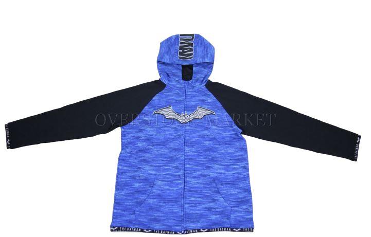 NEW! BOY'S SUPERHERO CHARACTER HOODED FULL ZIP JACKET! VARIETY OF STYLES - Picture 2 of 3