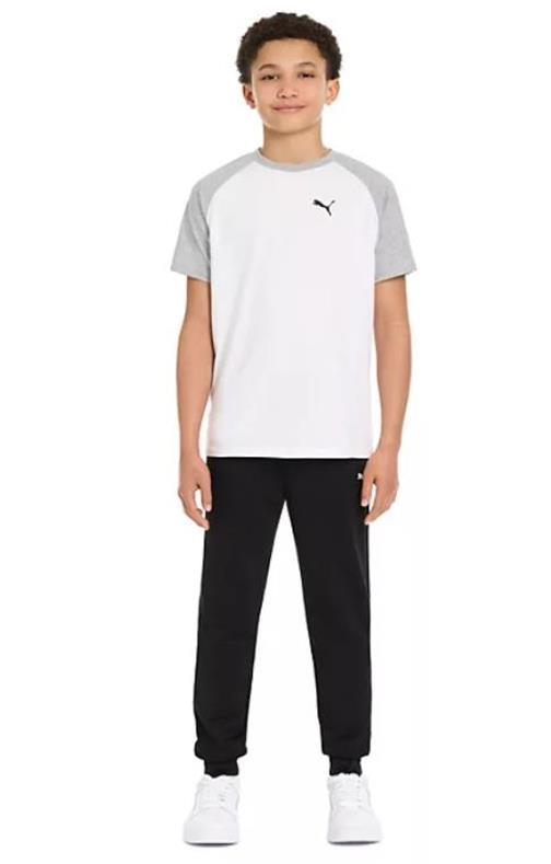 NEW BOY PUMA 2 PIECE ACTIVE SET! SHORT SLEEVE TEE SHIRT AND JOGGER PANT! VARIETY - Picture 3 of 3