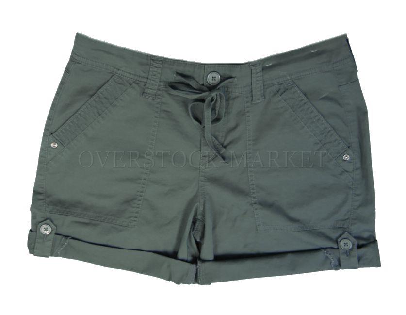 NEW! WOMEN UNIONBAY LILYANN MID RISE RELAXED FIT CONVERTIBLE HEM SHORT! VARIETY - Picture 3 of 5