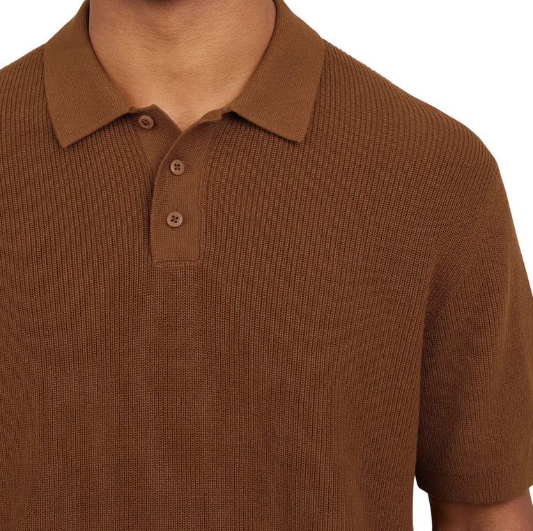 NEW! MEN’S DKNY REGULAR FIT 100% COTTON SMOOTH RIB KNIT POLO SWEATER! VARIETY