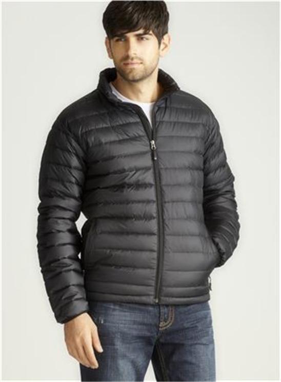 NEW MEN'S WEATHERPROOF PACKABLE Feather Weight DOWN PUFFER JACKET ...