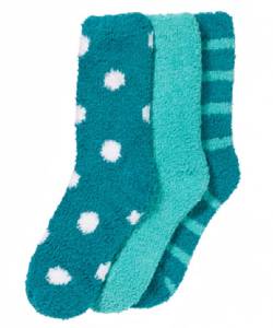NEW KEDS SUPER SOFT COZY SOCKS! WARM & COZY! ONE SIZE! 3 PAIRS PER PACK ...