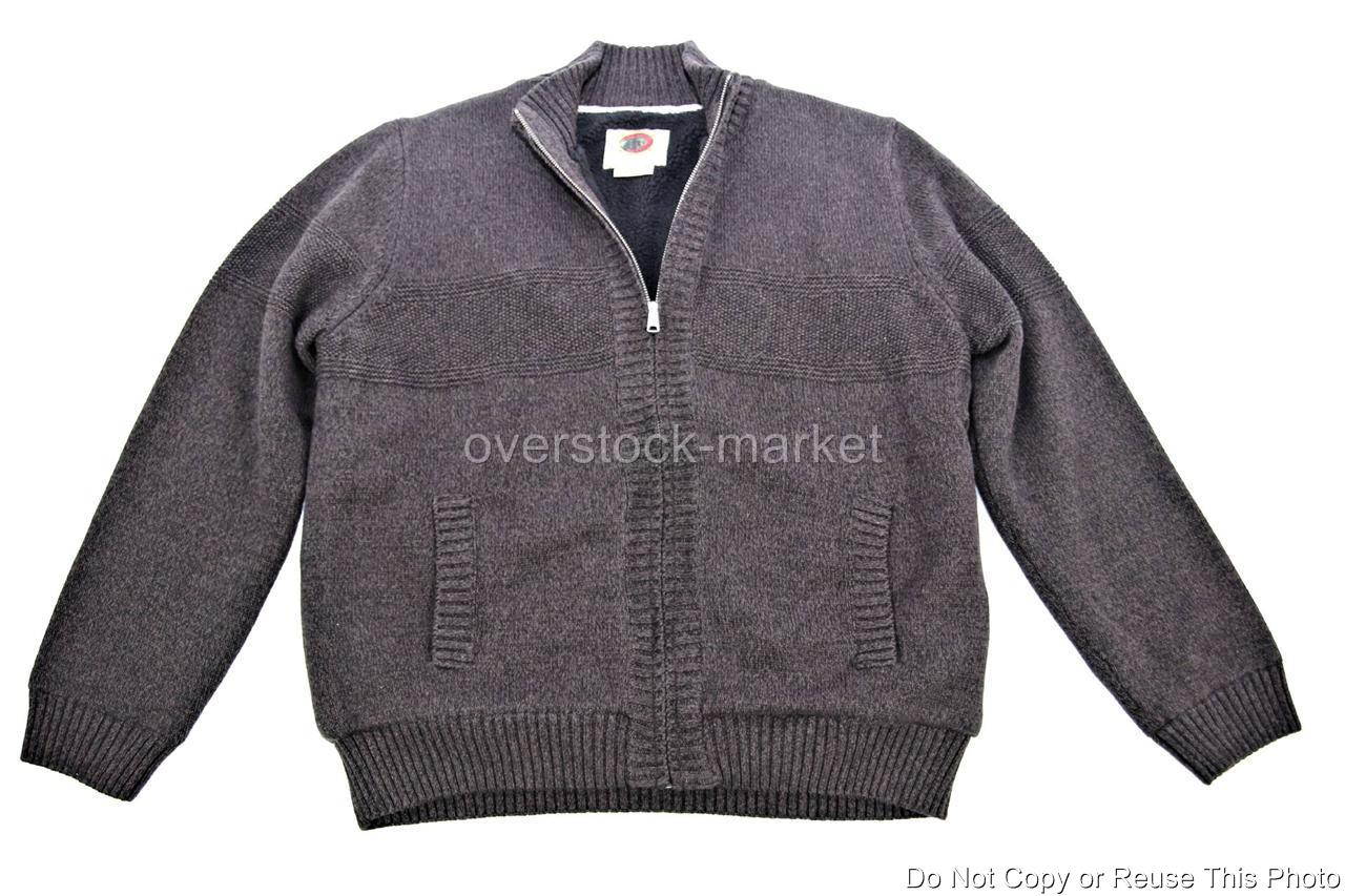 MENS-BOSTON-TRADERS-COTTON-KNIT-SHERPA-LINED-FULL-ZIP-CARDIGAN-SWEATER ...
