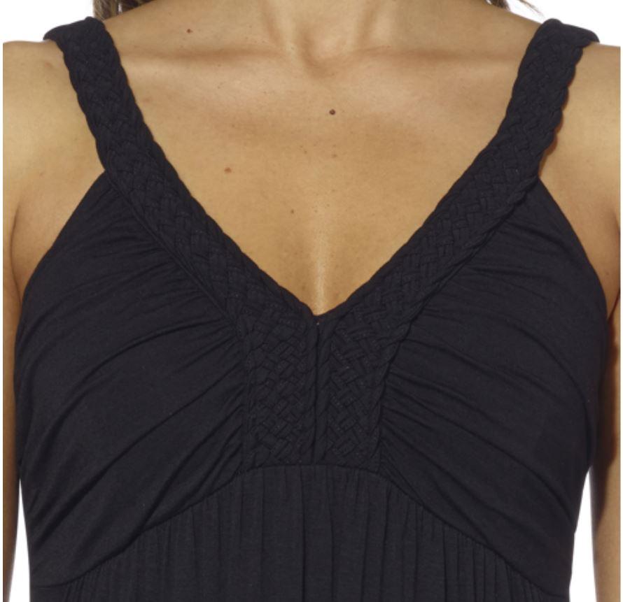 NEW! WOMENS DESIGN HISTORY SOFT FEEL STRETCH MAXI DRESS! BRAIDED STRAPS! VARIETY