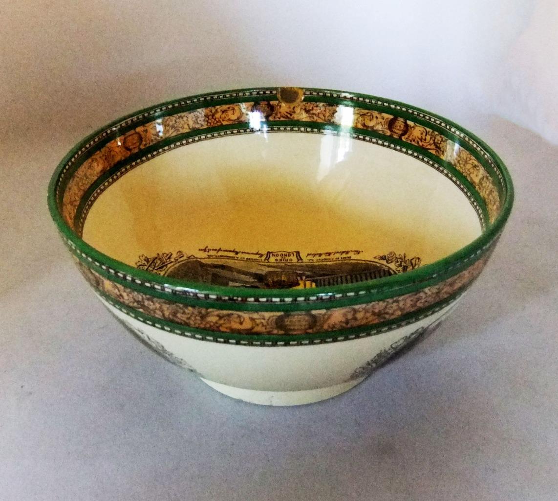Ciotola ceramica vintage Adams "Cries of London" larghezza 20 cm: A/F - Foto 8 di 17