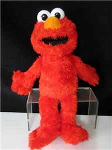 Sesame Street Talking TICKLE ME ELMO Giggles & Shakes! Shaggy Fur