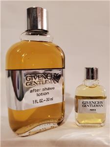 Vintage GIVENCHY GENTLEMAN AFTER SHAVE LOTION 1oz 30ml + FREE