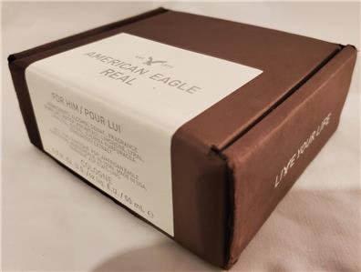 AMERICAN EAGLE REAL*LIVE YOUR LIFE*FOR HIM COLOGNE 1.7oz 50ml RARE