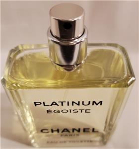 CHANEL PLATINUM EGOISTE EAU DE TOILETTE 3.4oz 100ml EDT