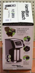 NEW - Hamilton Beach FlexBrew Single Serve Coffee Maker 49974