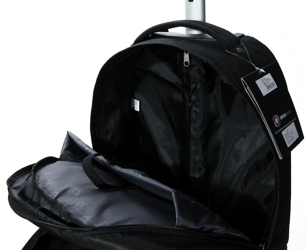 Swiss Gear Wheeled Backpack Fits 17Inch Notebook Laptop Swissgear