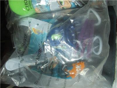 2007 set of 3 COMPLETE DANNY PHANTOM NICKELODEON FRIGHT FIGHTERS TOY Jollibee