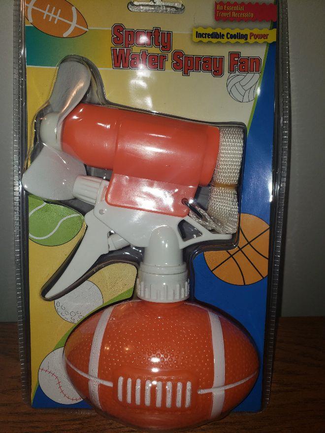 Sporty Water Spray Fan-Soccer-football-baseball-tennis ball-golf ball-football