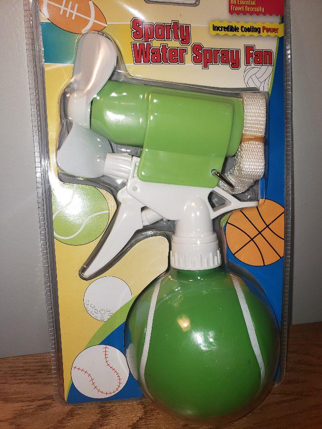 Sporty Water Spray Fan 1 Ships pick sport model.