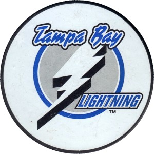 Tampa Bay Lightning Nhl Old Hockey Souvenir Puck Ebay