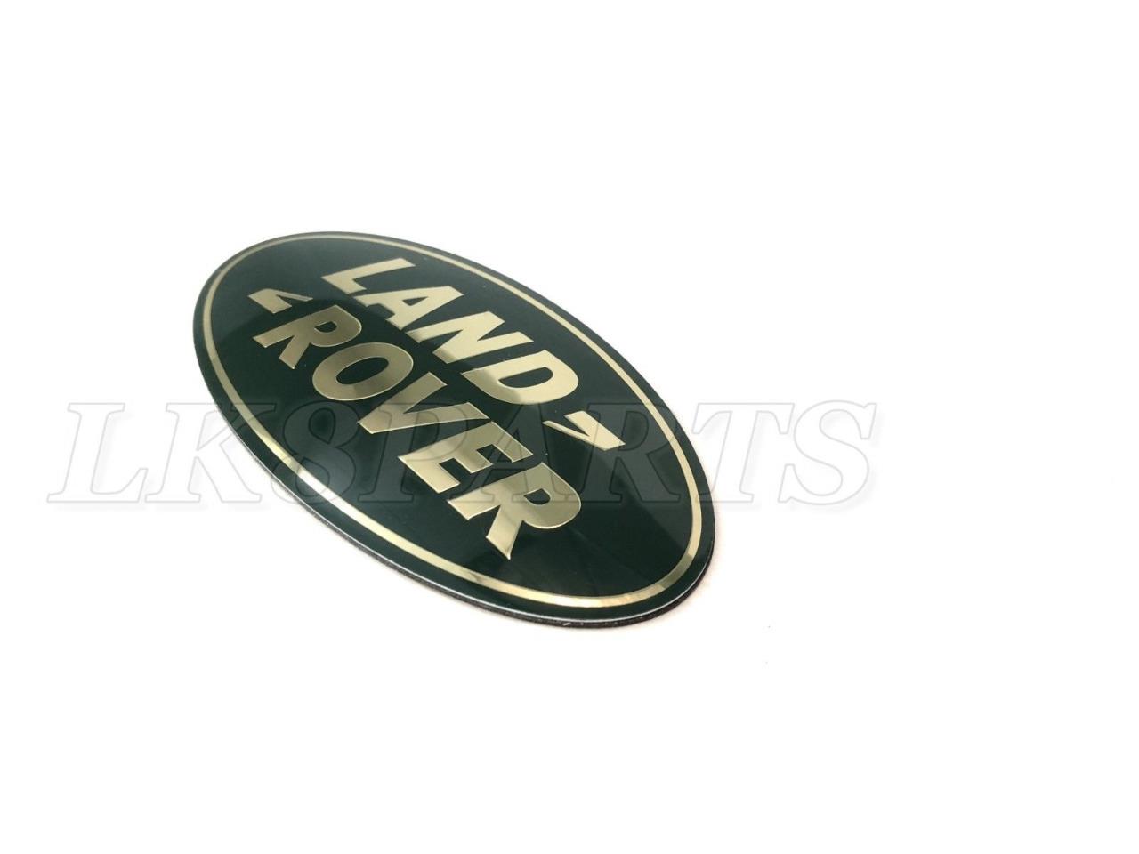 LAND ROVER FREELANDER 96-06 GRILLE BADGE GREEN ON GOLD GENUINE DAG100330