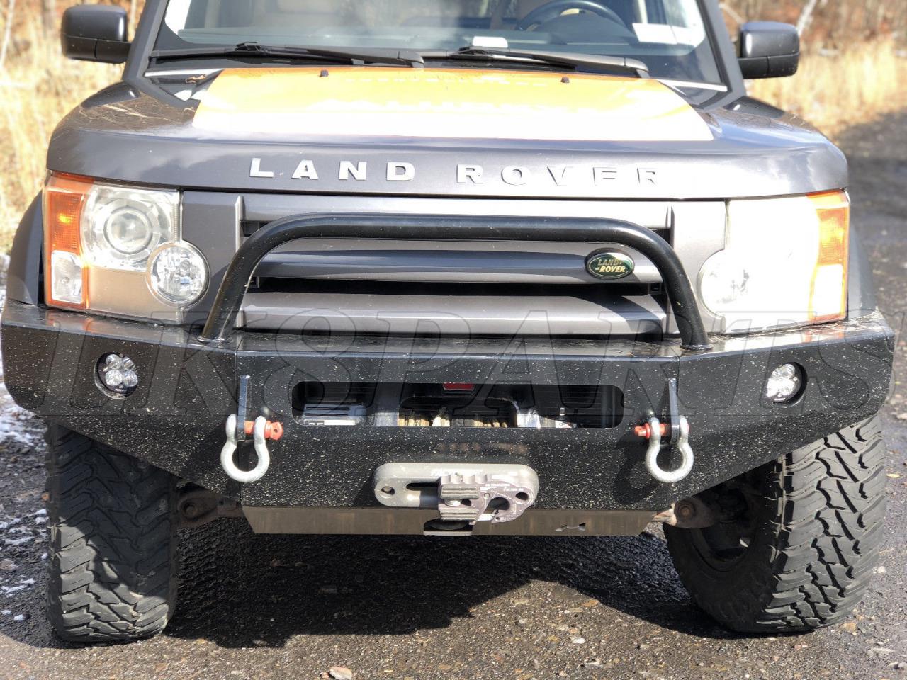 Land Rover Lr3 Front Winch Bumper Steel Hd Ebay
