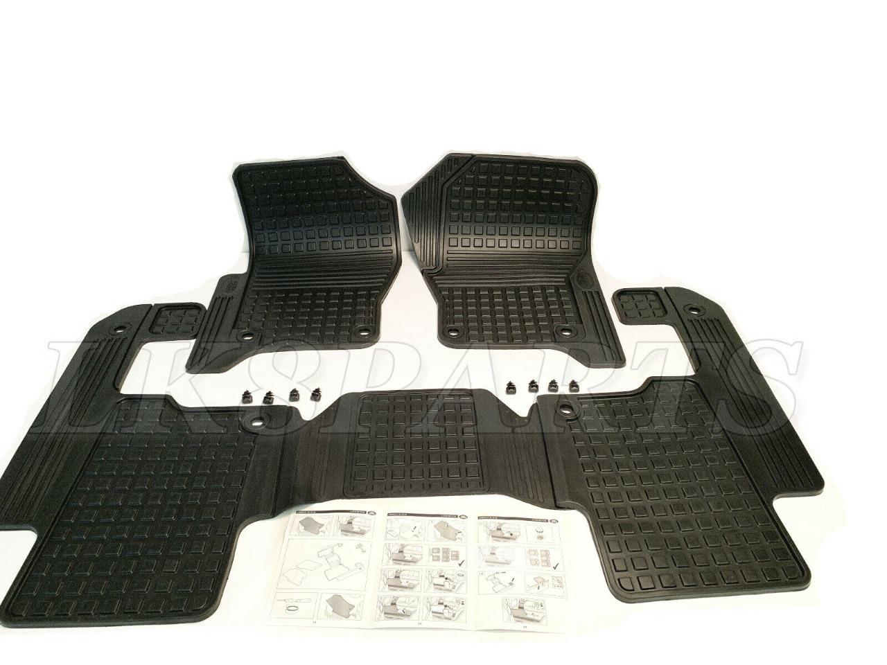 DISCOVERY 3 05-07 FLOOR MAT RUBBER SET 