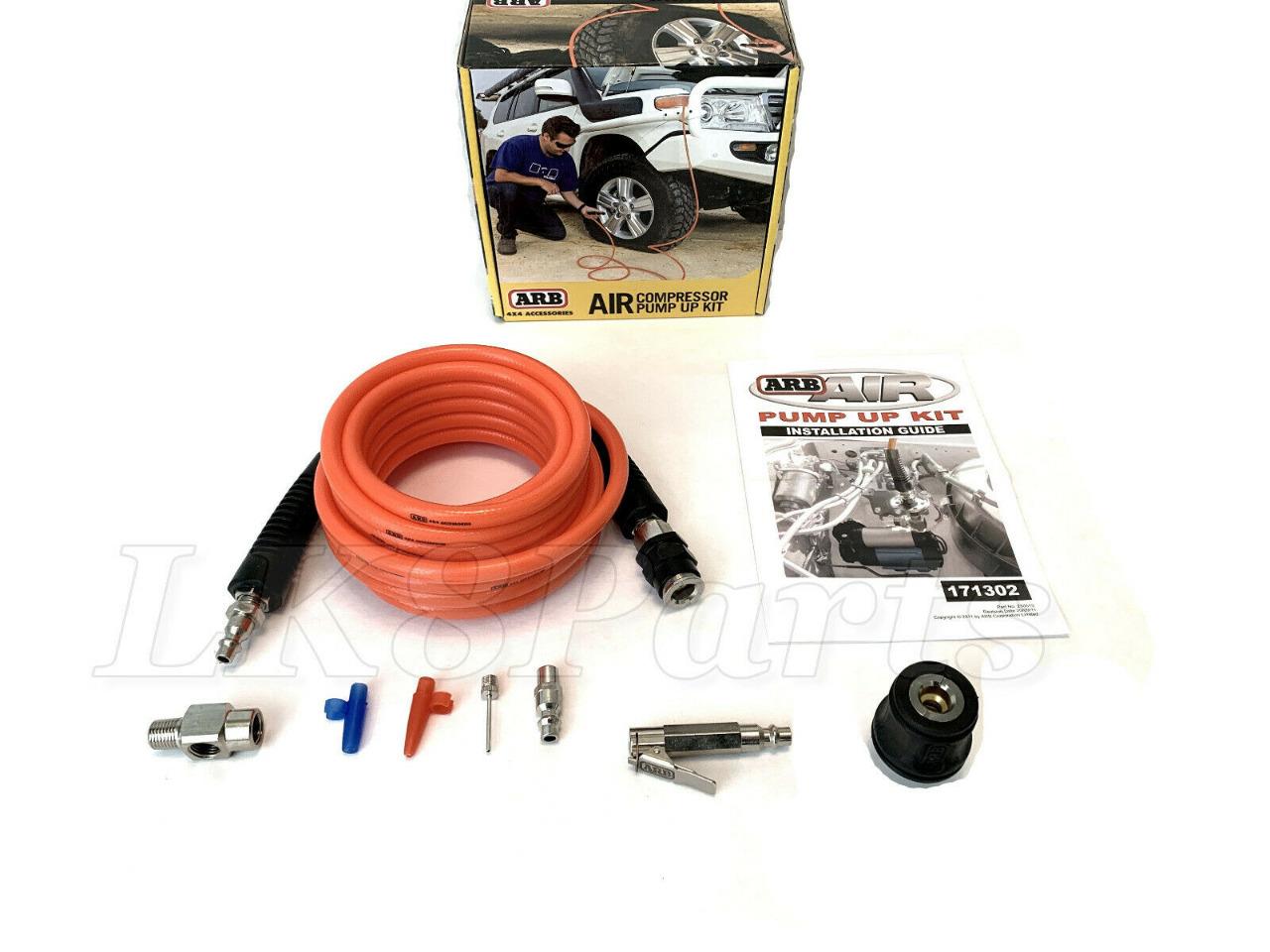 ARB Tire Inflation Kit for Air Compressors Dust Free Air Chuch 20ft Hose 171302 eBay