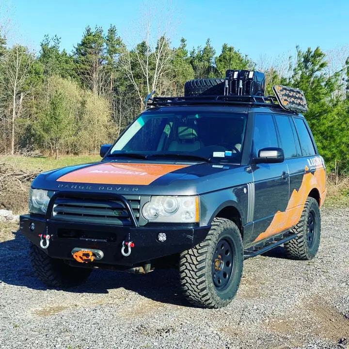 Lucky 8 L322CFE Steel Winch Bumper for Range Rover L322 2003