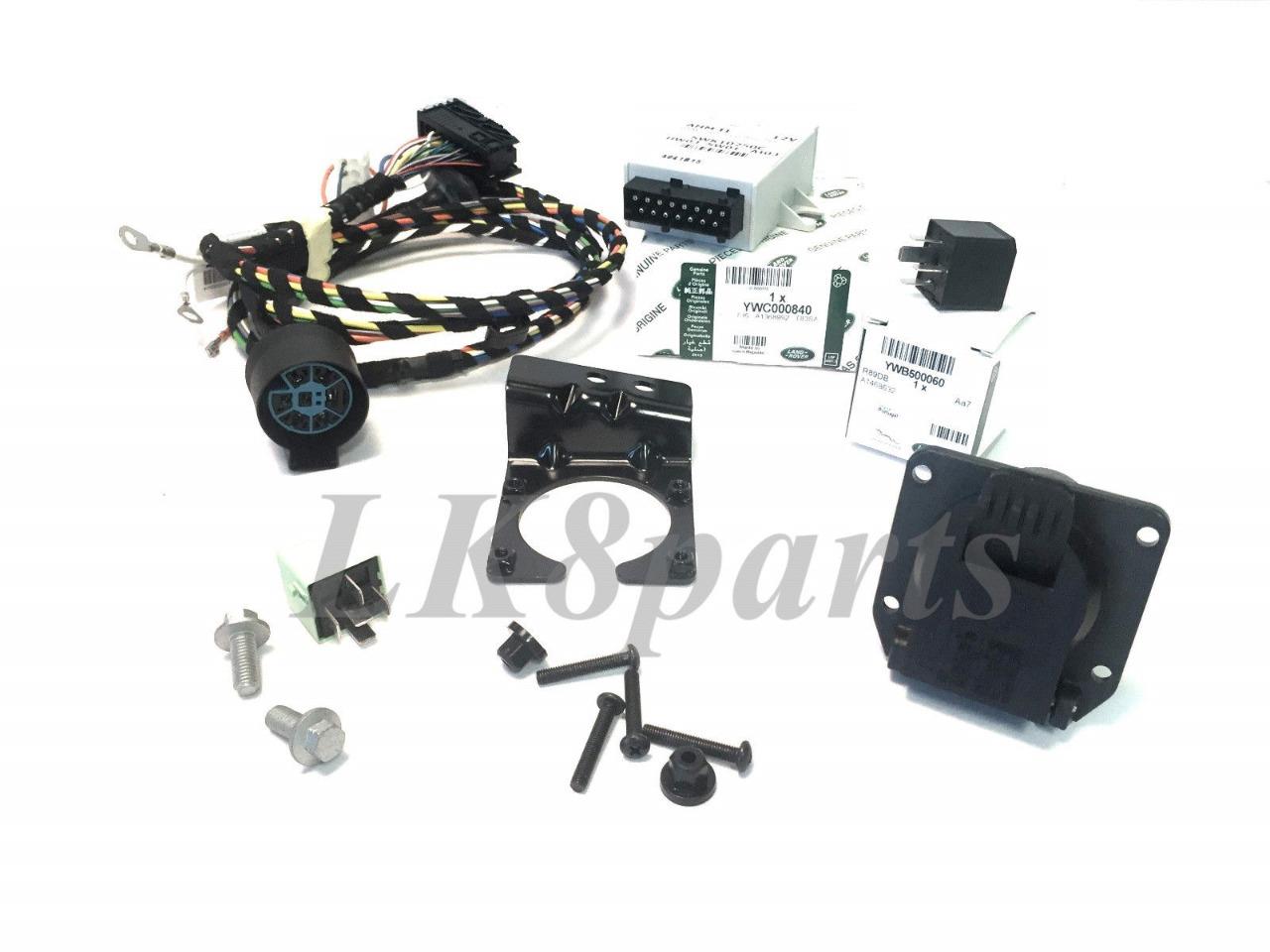 2003-05 Range Rover Genuine Towing Tow Trailer Electrics ... 2003 land rover discovery wiring harness 
