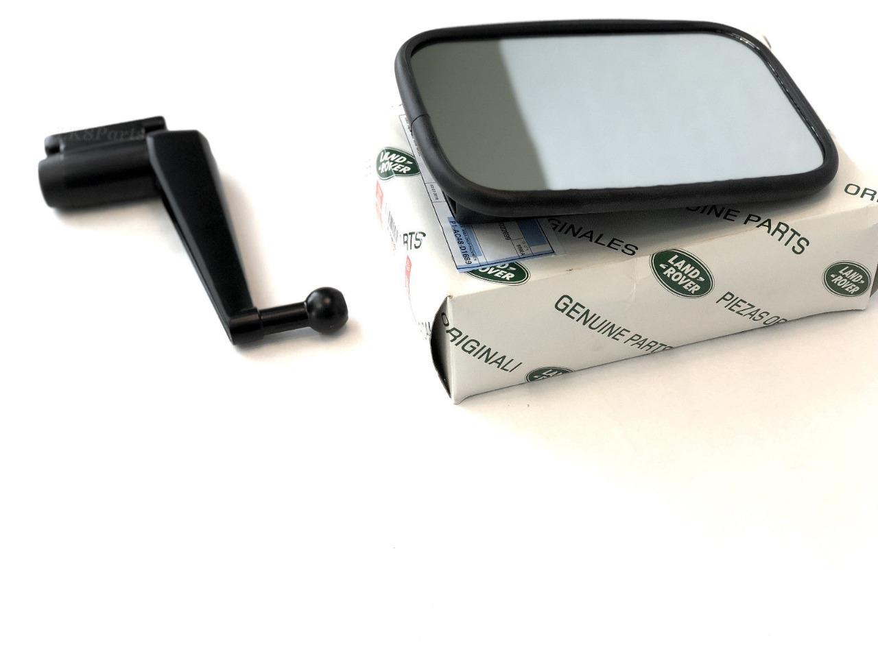 Land Rover Defender 90 110 Side Door Exterior Mirror Glass and Arm Set