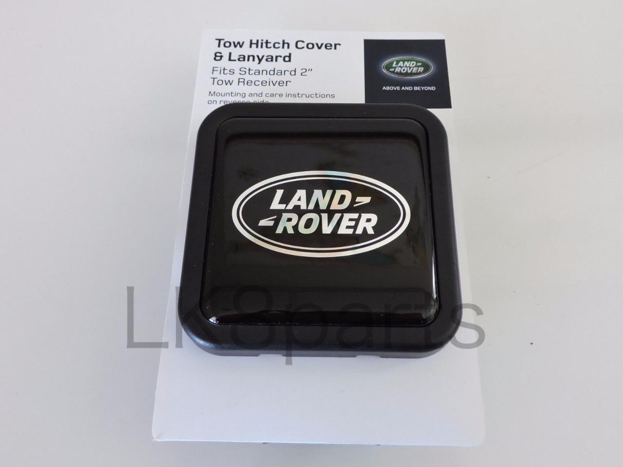 Land Rover Range Sport LR3 LR4 2" Tow Hitch Plug Cover with Logo