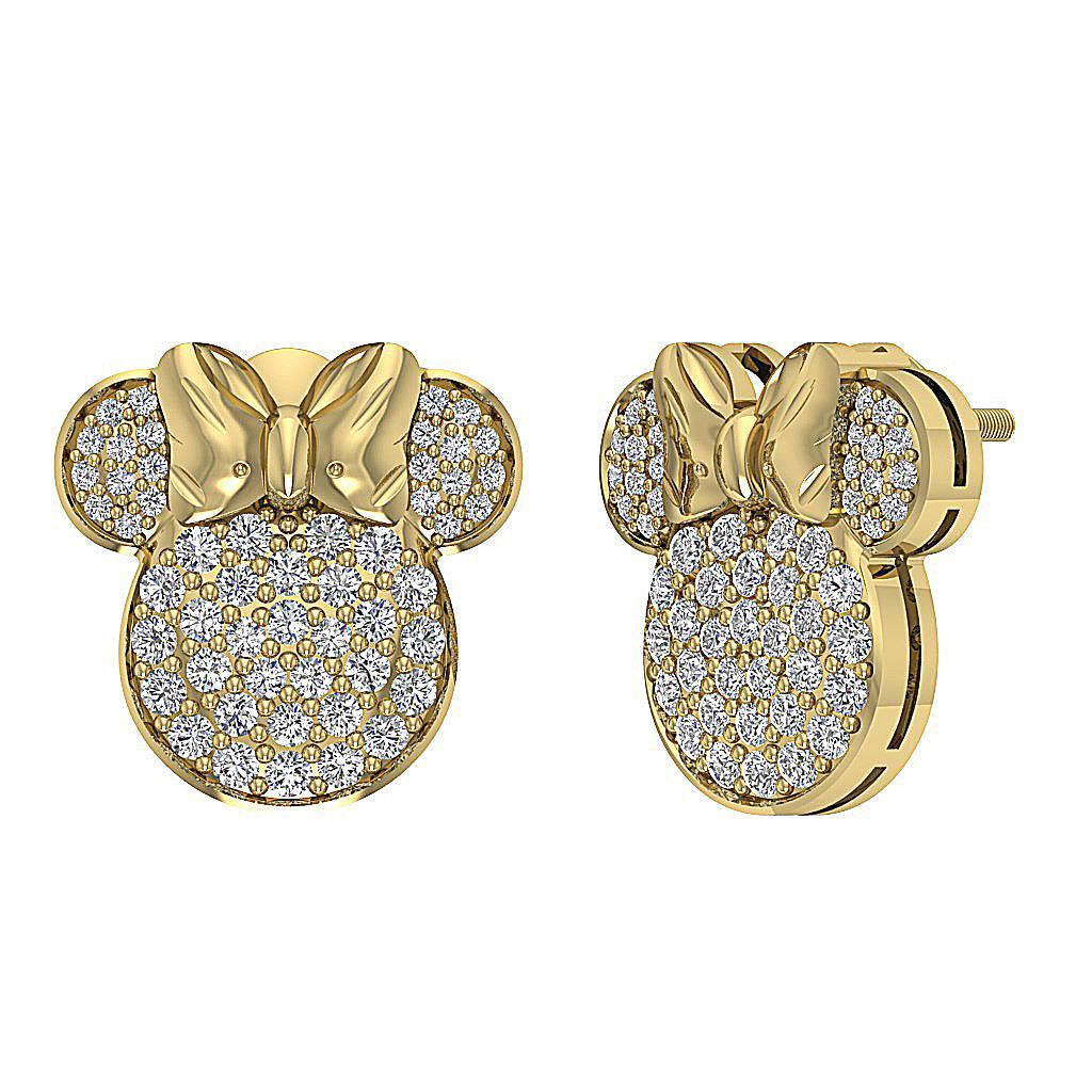 Earrings minnie mouse clearance