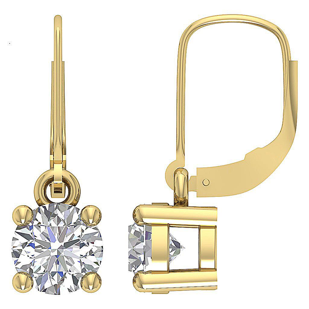 solitaire earrings price