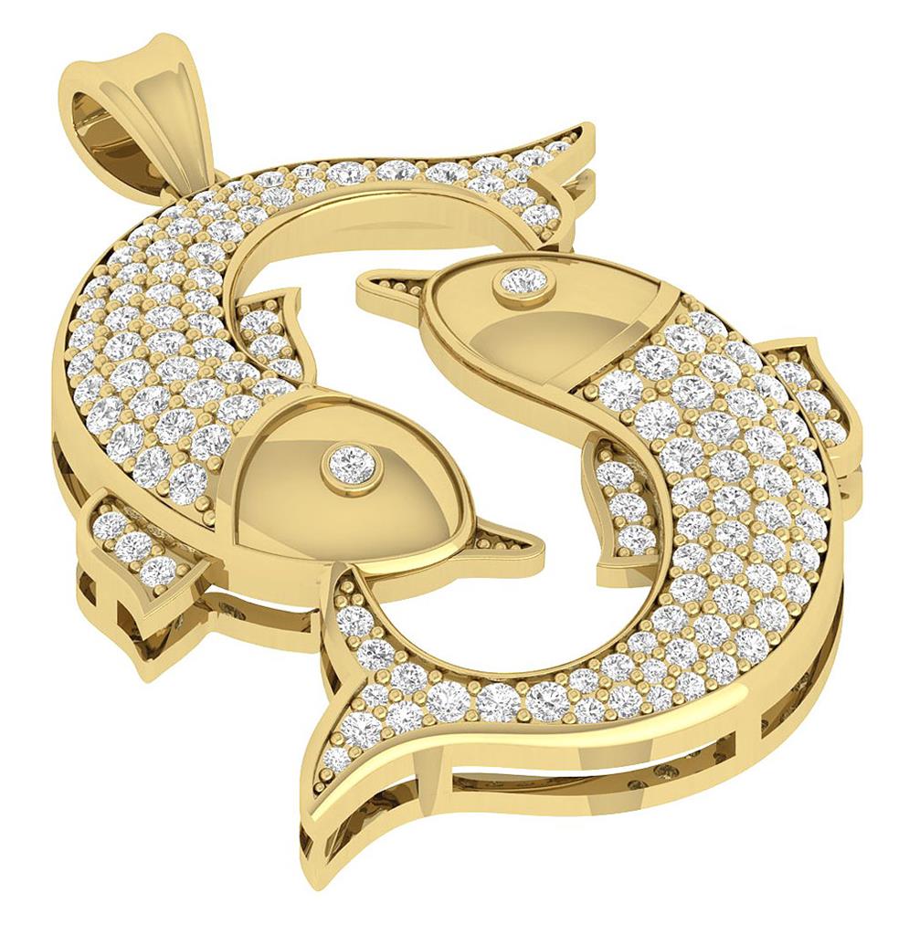 Zodiac pisces necklace Clearance